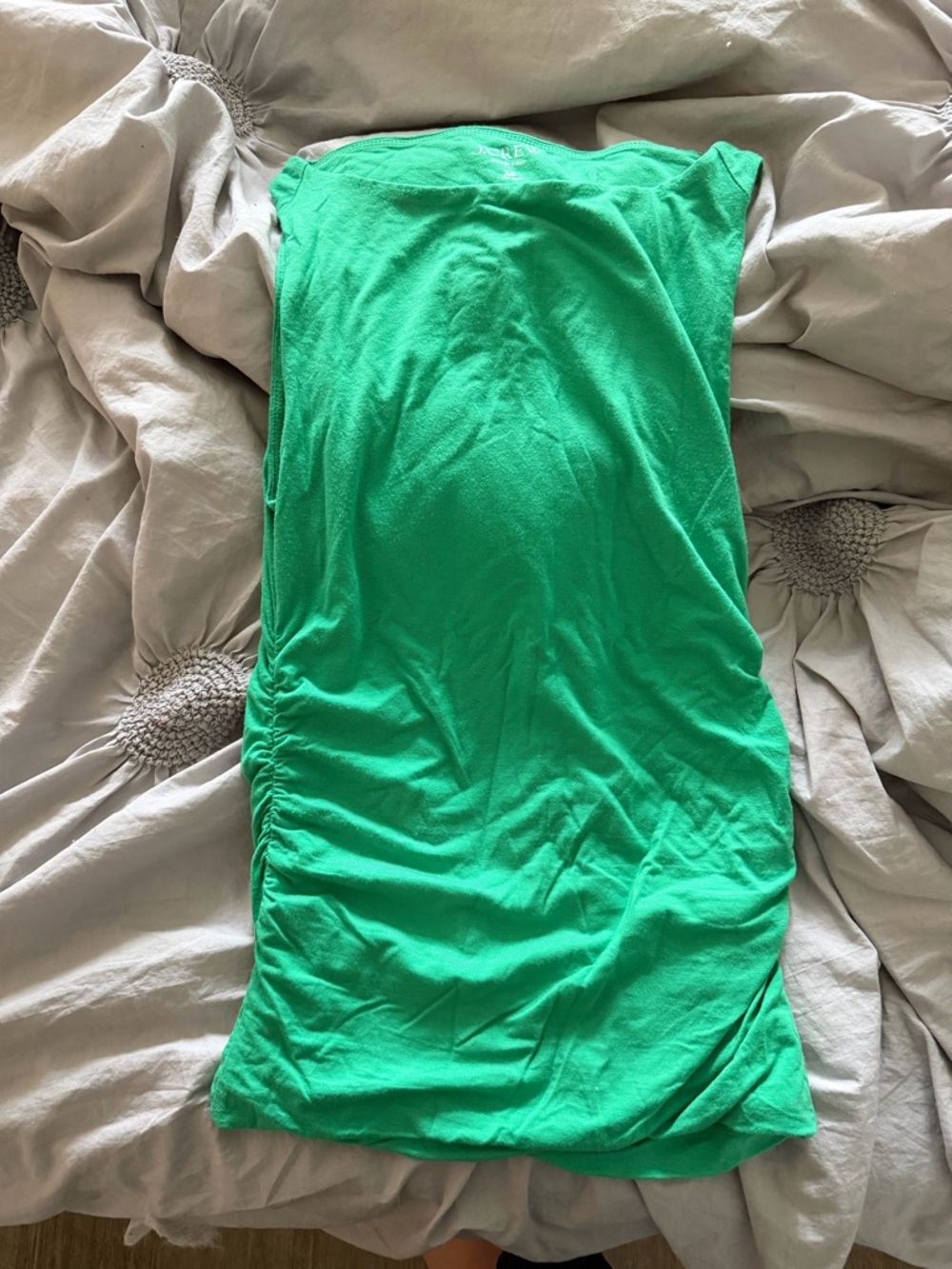 J. Crew Kelly Green Form Knit Tank